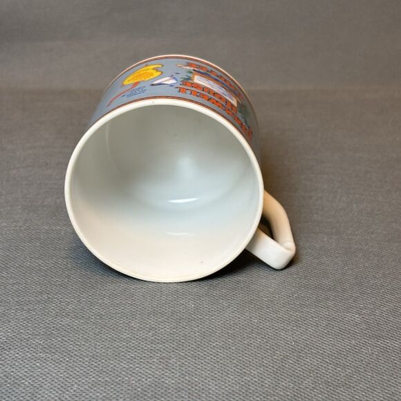 Vintage Maxwell House Coffee Cup Pedestal Footed Mug Cup 8 oz Retro 1970s - Picture 7 of 9